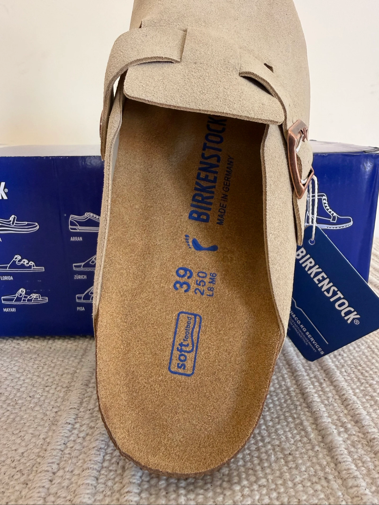 Birkenstock Boston Sand Sandals – photo 11
